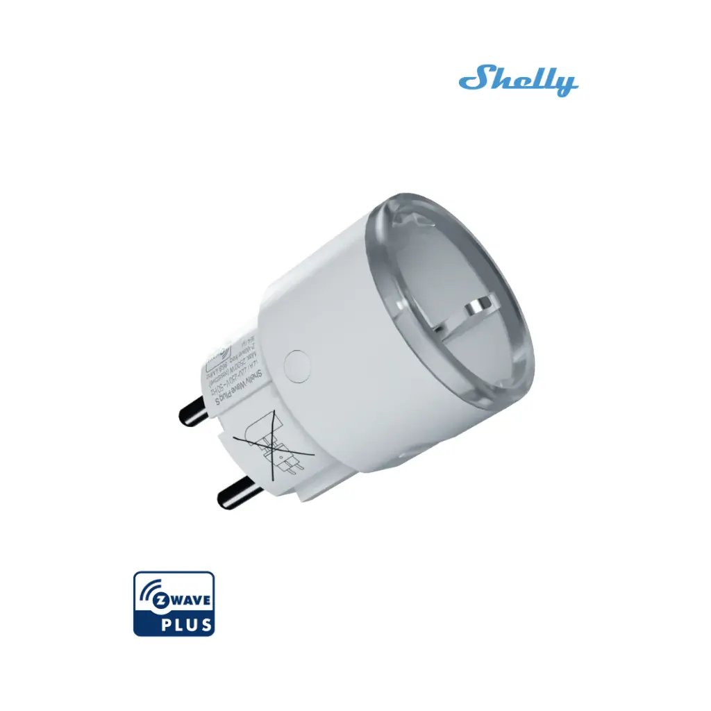 Shelly Wave Plug S — Blanco 