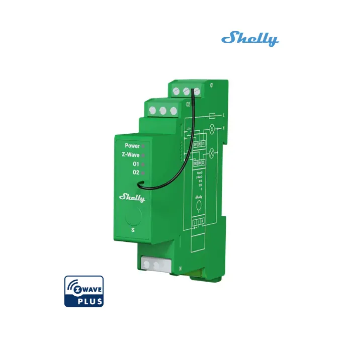 Shelly Wave Pro Dimmer 2PM 