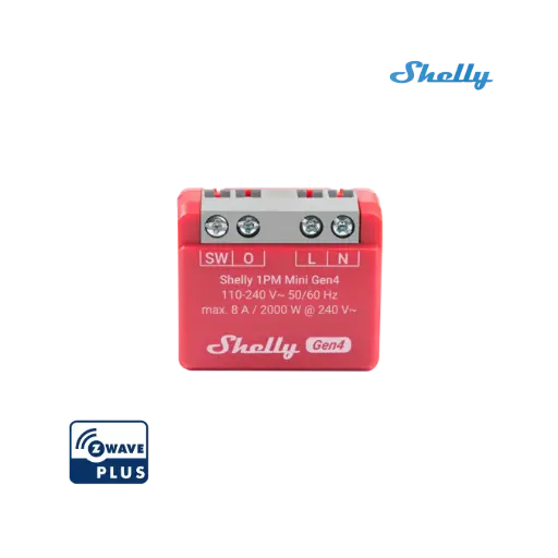 [3800238071936] Shelly Wave 1PM Mini — Compacto con medición 