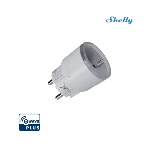 [3800238073022] Shelly Wave Plug S — Enchufe Inteligente Blanco 